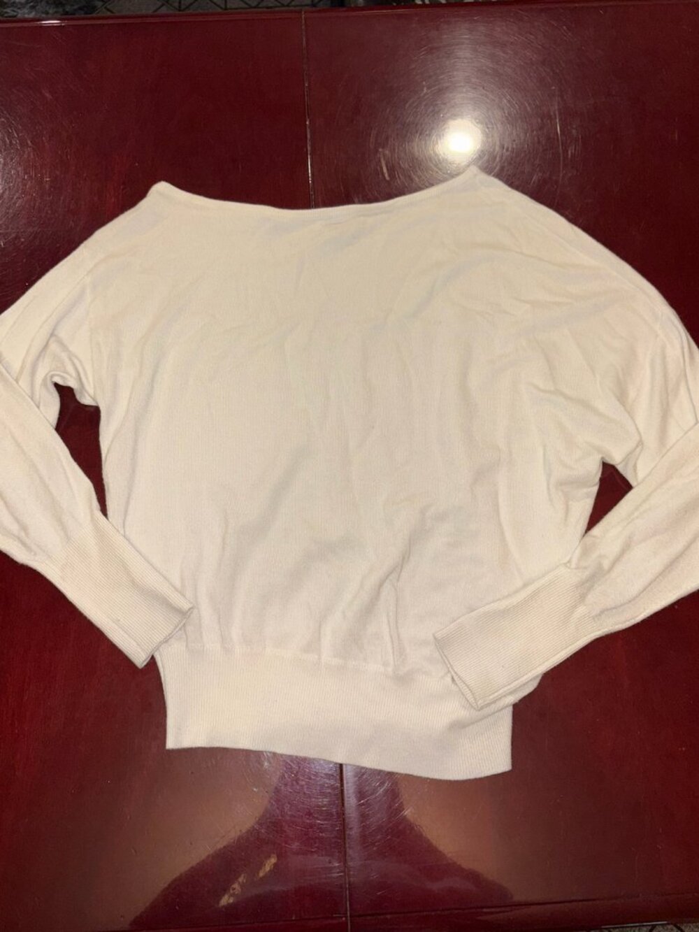 Garage off the shoulder sweater